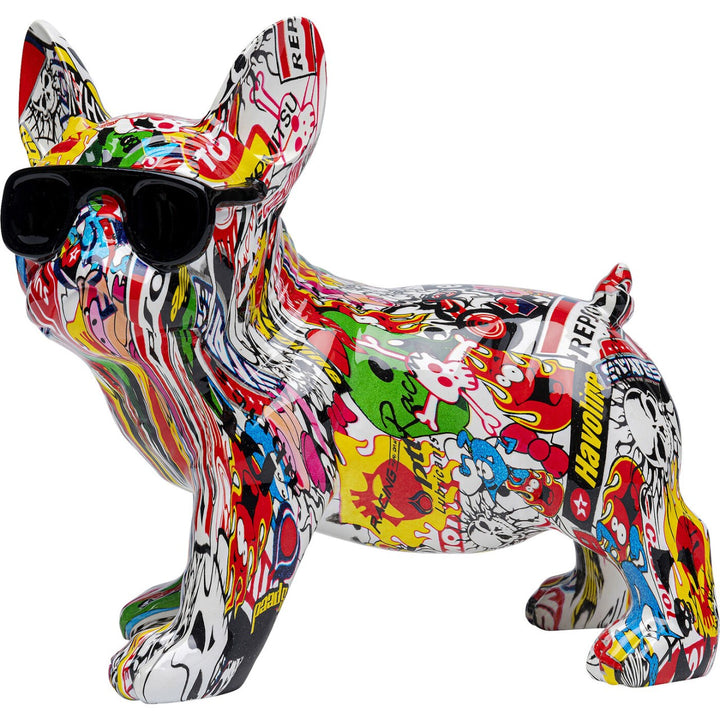 Kare Dekofigur Comic Dog Glasses 15 cm
