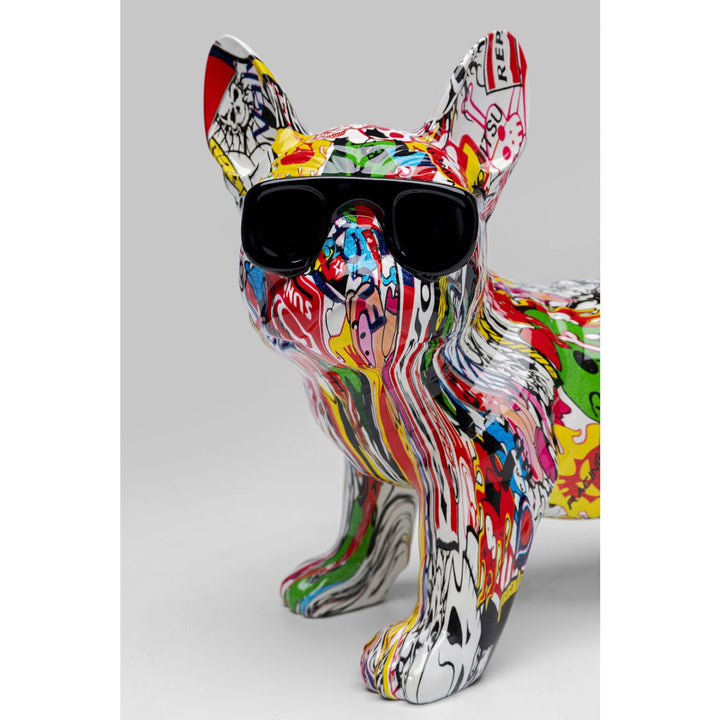 Kare Dekofigur Comic Dog Glasses 15 cm