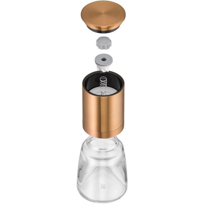 WMF Salz- und Pfeffermühle De Luxe 2 Stück, 14 cm, Transparent