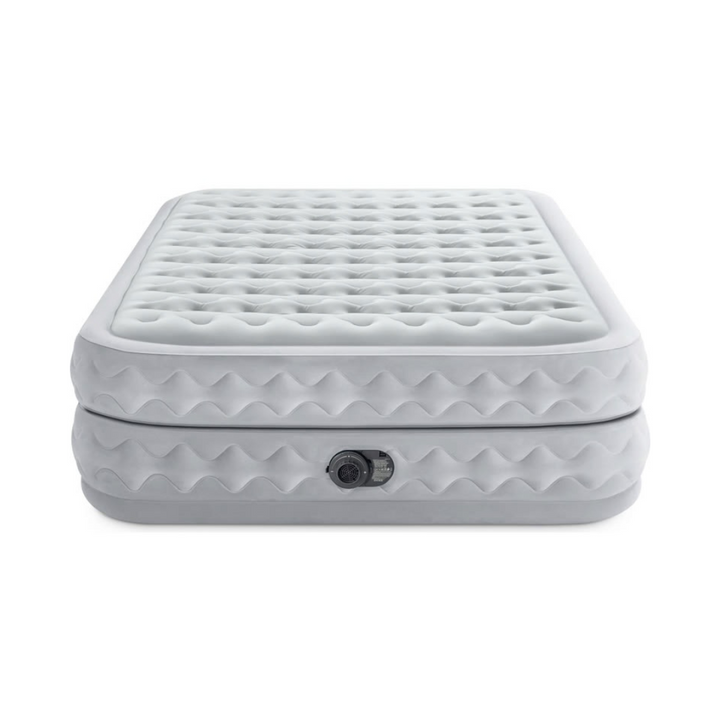 Intex Luftbett Dura-Beam Deluxe Supreme Queen – 152×203×51 cm mit integrierter Pumpe