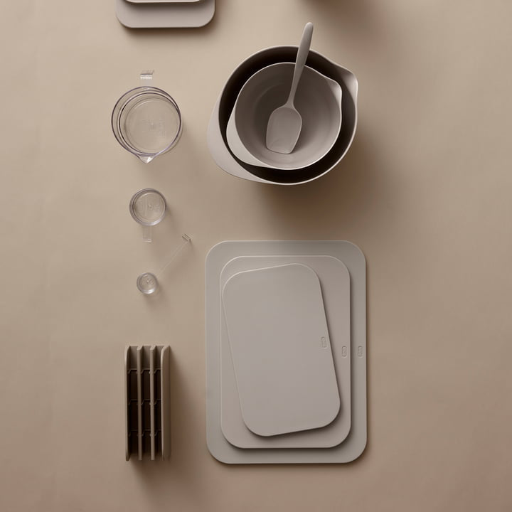 Rosti Schneidebrett-Set Choptima 3-teilig, Humus