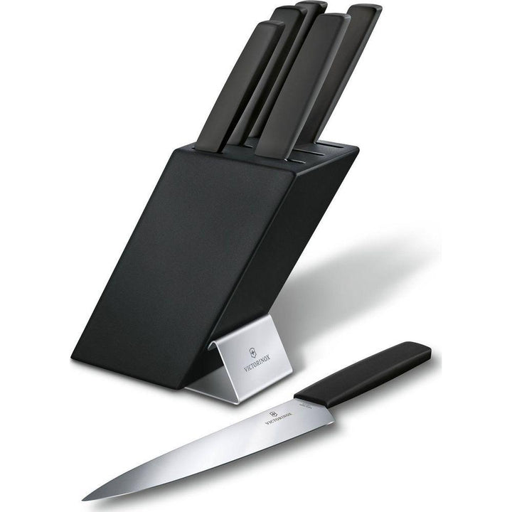 Victorinox Messerblock Swiss Modern – 6 Messer & Block