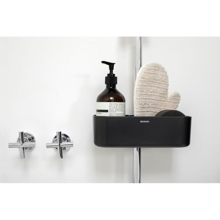 Brabantia Duschablage ReNew ohne Bohren, Weiss