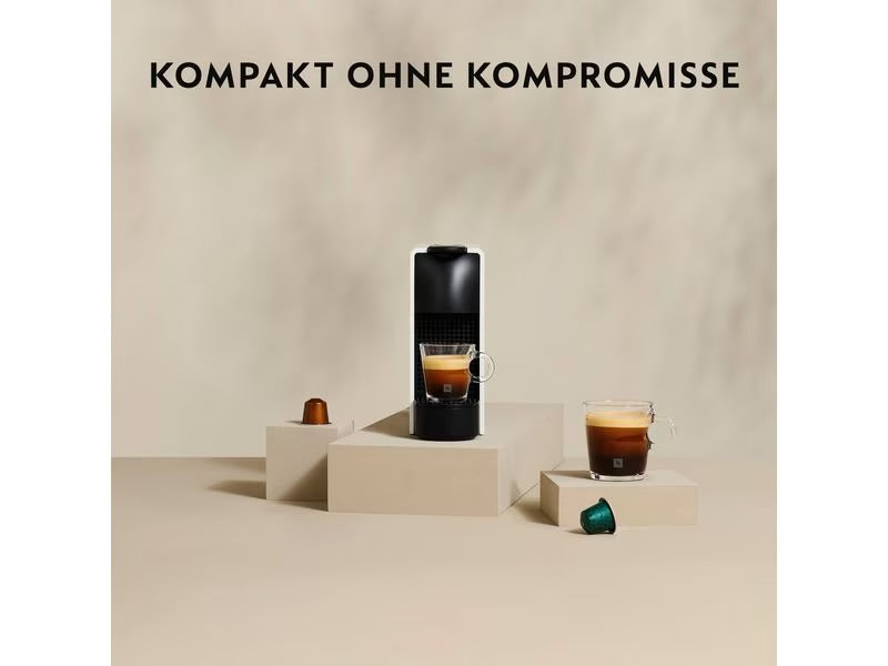 Krups Kaffeemaschine Nespresso Essenza Mini XN1108 Schwarz
