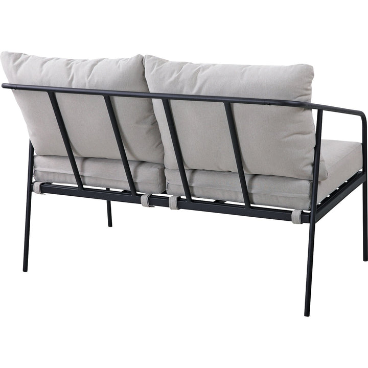 COCON Origlio Loungeset – 4‑Sitzer Gartenmöbel in Beige/Schwarz