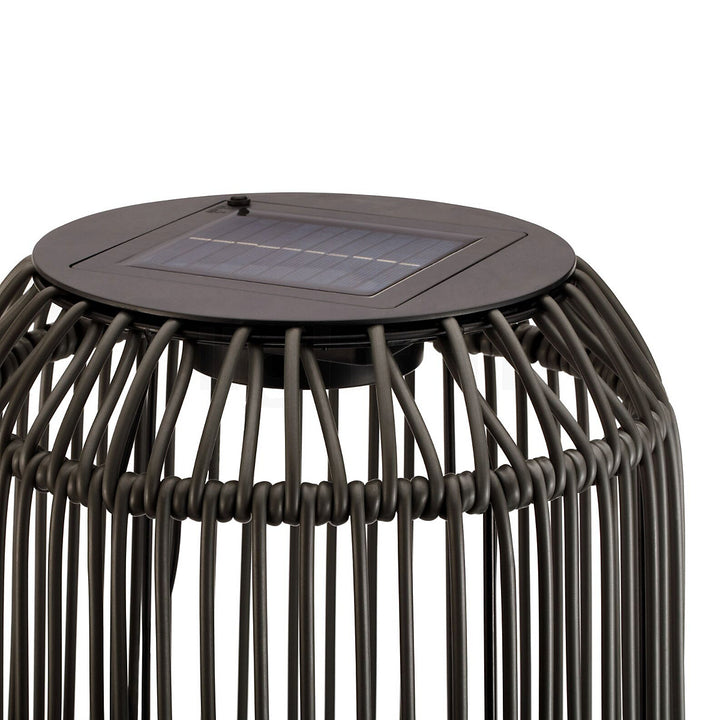 Pauleen Solar-Stehleuchte Sunshine Coziness – Schwarz/Grau