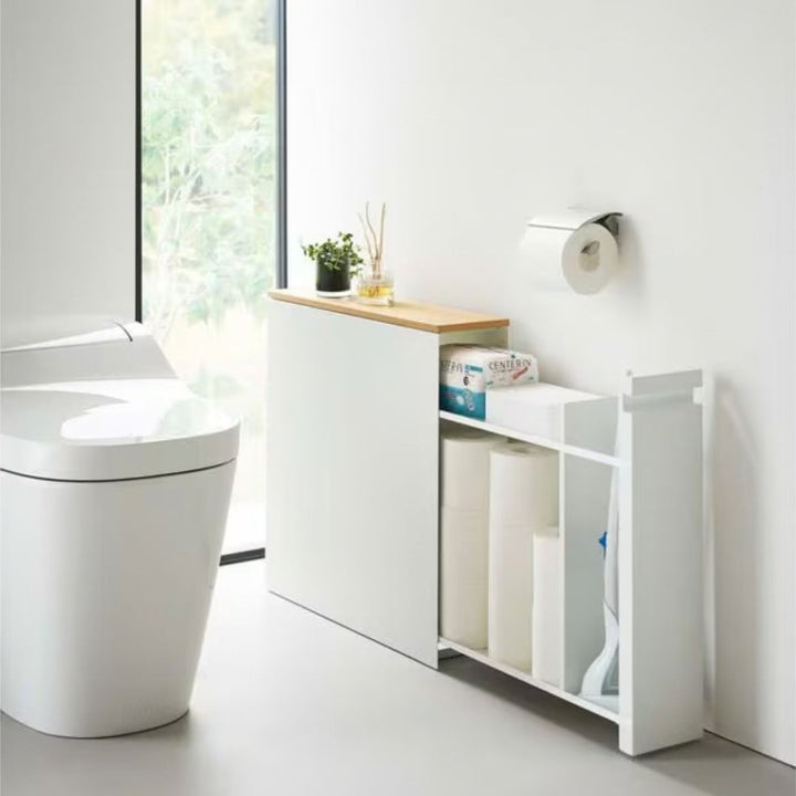 Yamazaki Auszieh-Regal Tower 56 cm mit Schublade