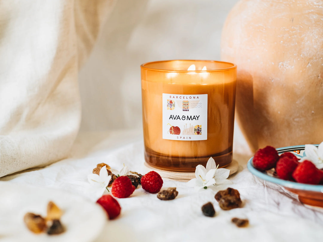 AVA & MAY Duftkerze Barcelona Gross, 500 g