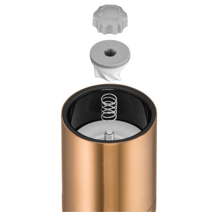 WMF Salz- und Pfeffermühle De Luxe 2 Stück, 14 cm, Transparent