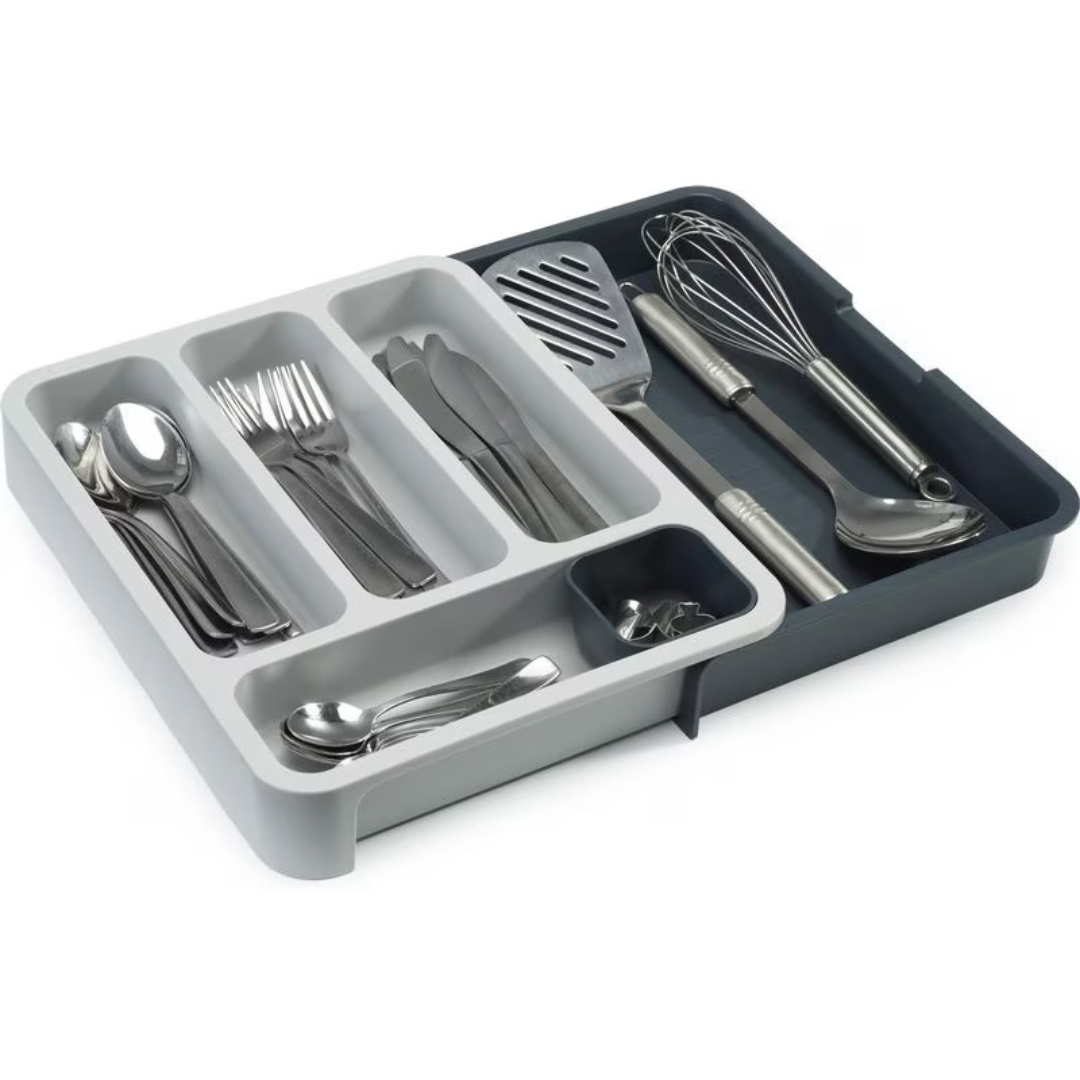 Joseph Joseph Besteckkasten DrawerStore Grau/Schwarz