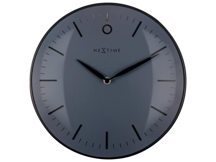 NeXtime Wanduhr Small Glamour 30 Ø, Schwarz/Weiss