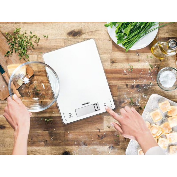 Soehnle Page Profi 300 Weiss – digitale Küchenwaage bis 20 kg