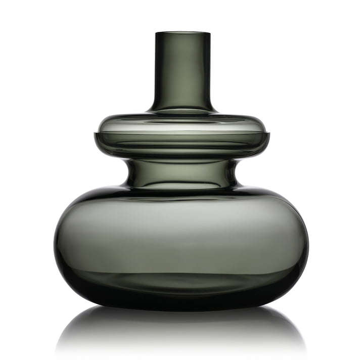 Zone Denmark Vase Inu 33 cm, Dunkelgrau
