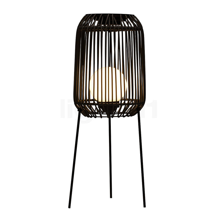 Pauleen Solar-Stehleuchte Sunshine Coziness – Schwarz/Grau
