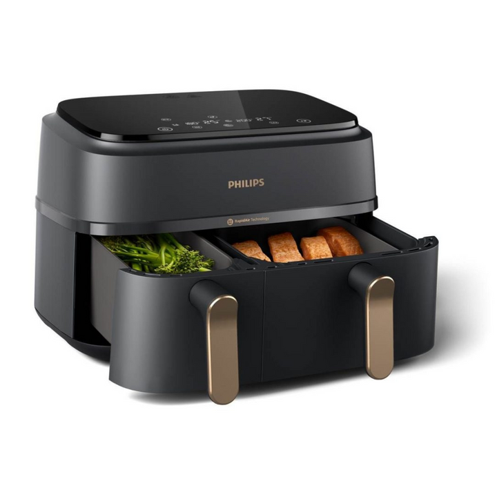 Philips Heissluft-Fritteuse 3000 Series Dual Basket