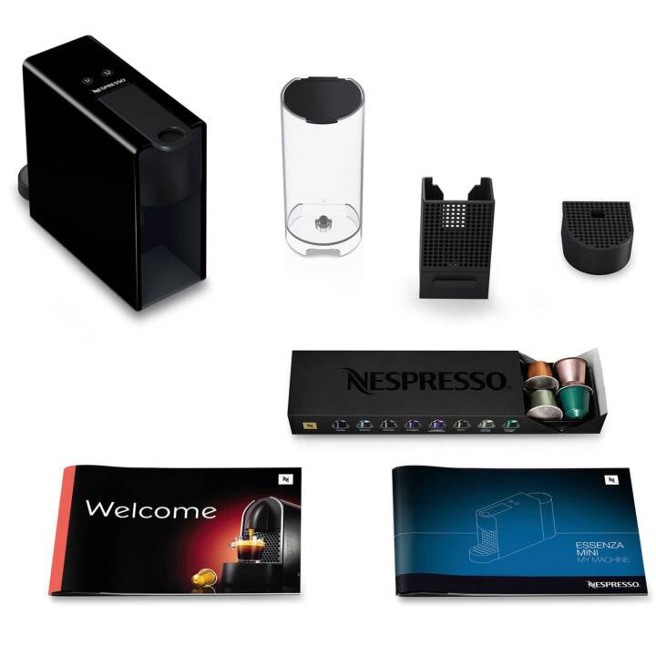 Krups Kaffeemaschine Nespresso Essenza Mini XN1108 Schwarz