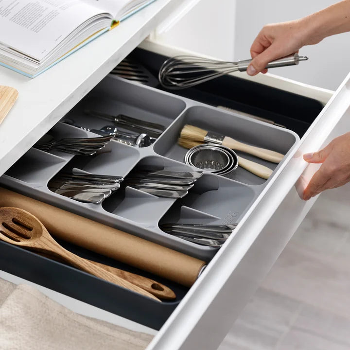 Joseph Joseph Besteckkasten DrawerStore Grau/Schwarz
