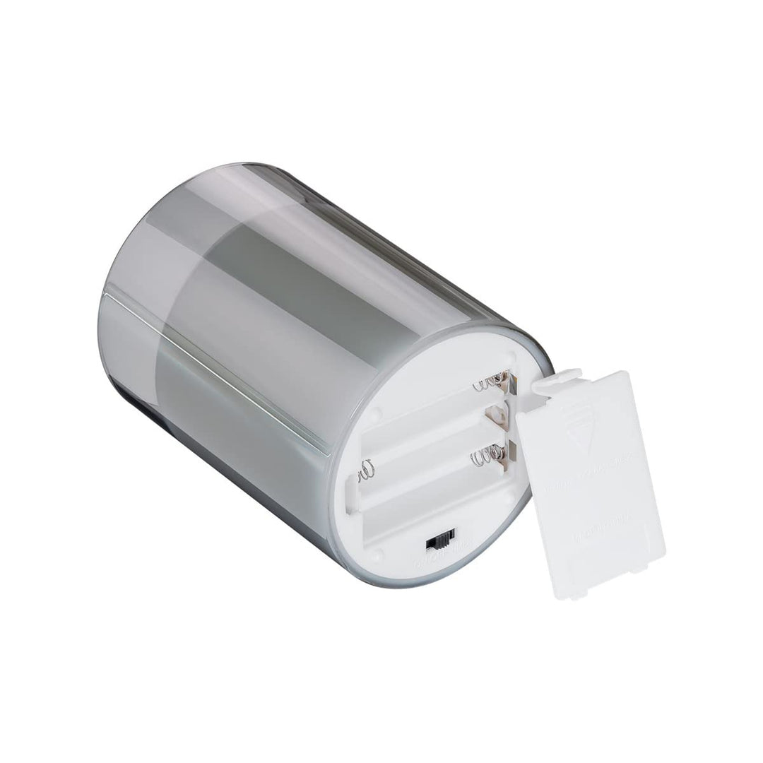LED Kerzen 3er Set im Glas Flammenlose Kerzen dimmbar mit Timer und Fernbedienung