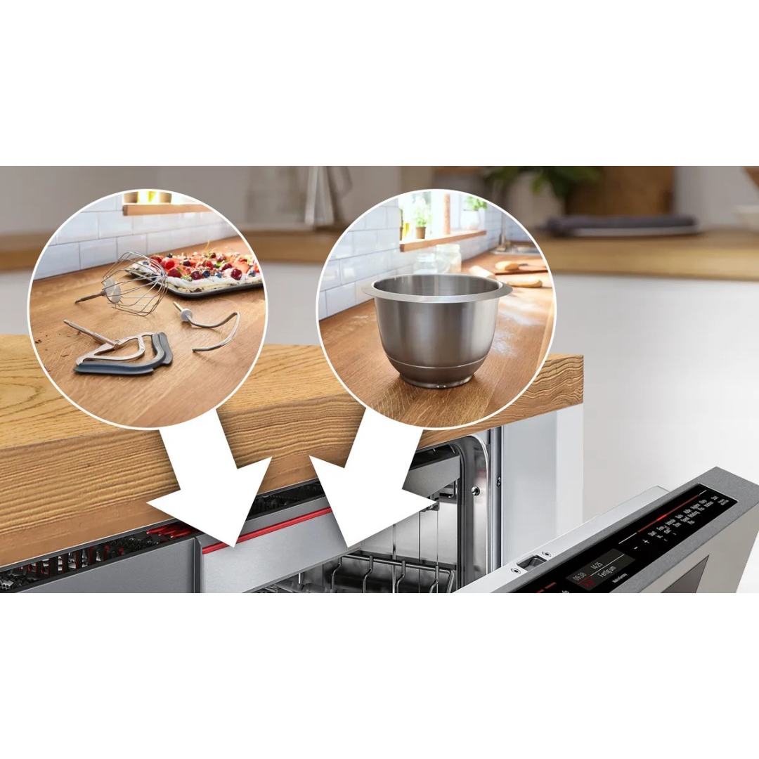 Bosch Küchenmaschine MUM58720 Rot Silber