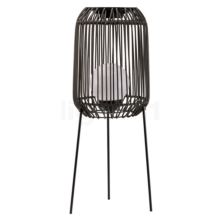 Pauleen Solar-Stehleuchte Sunshine Coziness – Schwarz/Grau