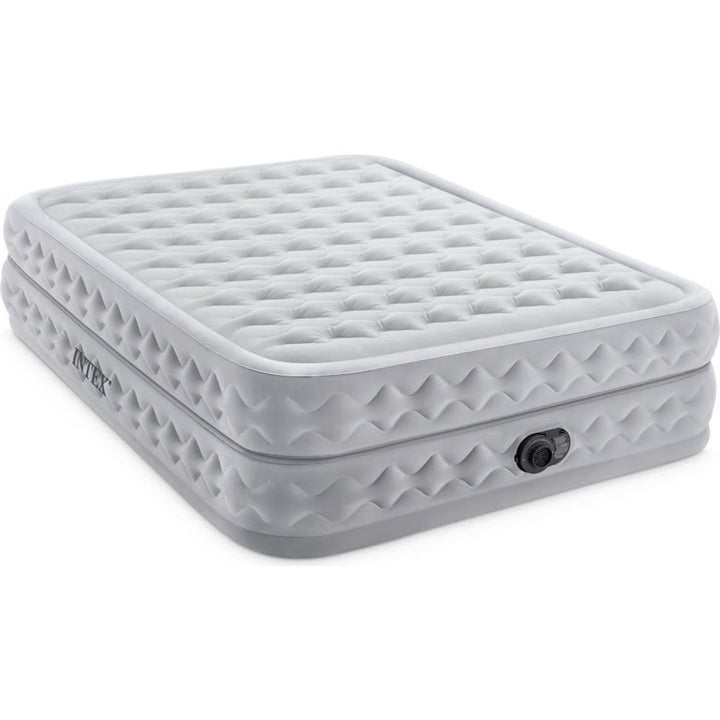 Intex Luftbett Dura-Beam Deluxe Supreme Queen – 152×203×51 cm mit integrierter Pumpe