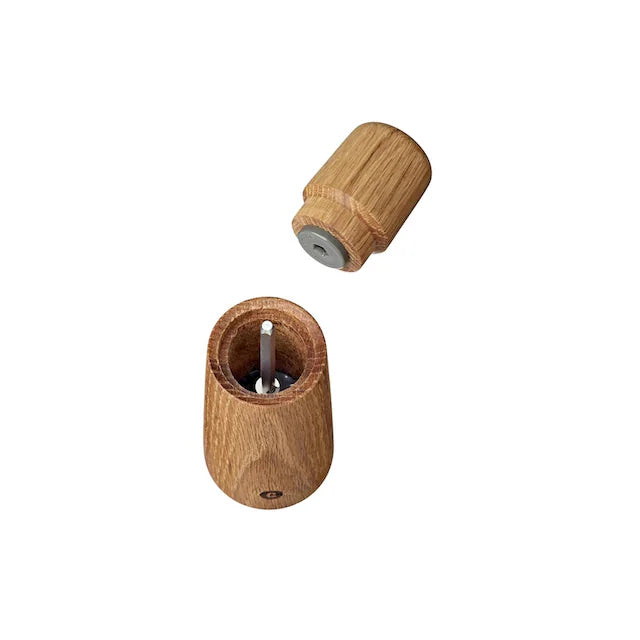 Crush Grind Salz- und Pfeffermühle Stockholm 2er Set, 11 cm, Hellbraun