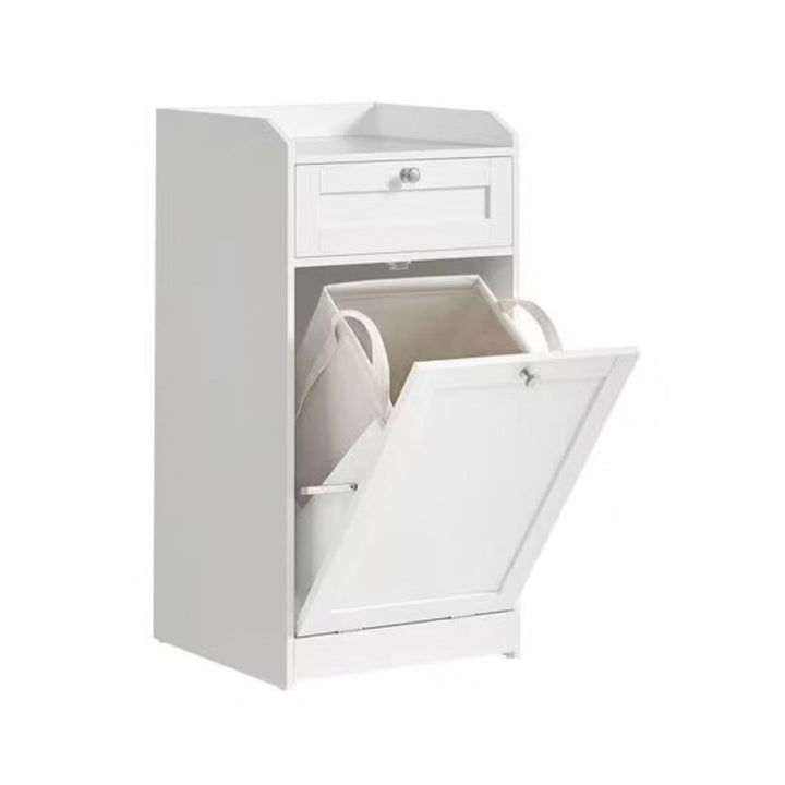 VASAGLE Badschrank mit Wäschebox, 80.2 cm hoch