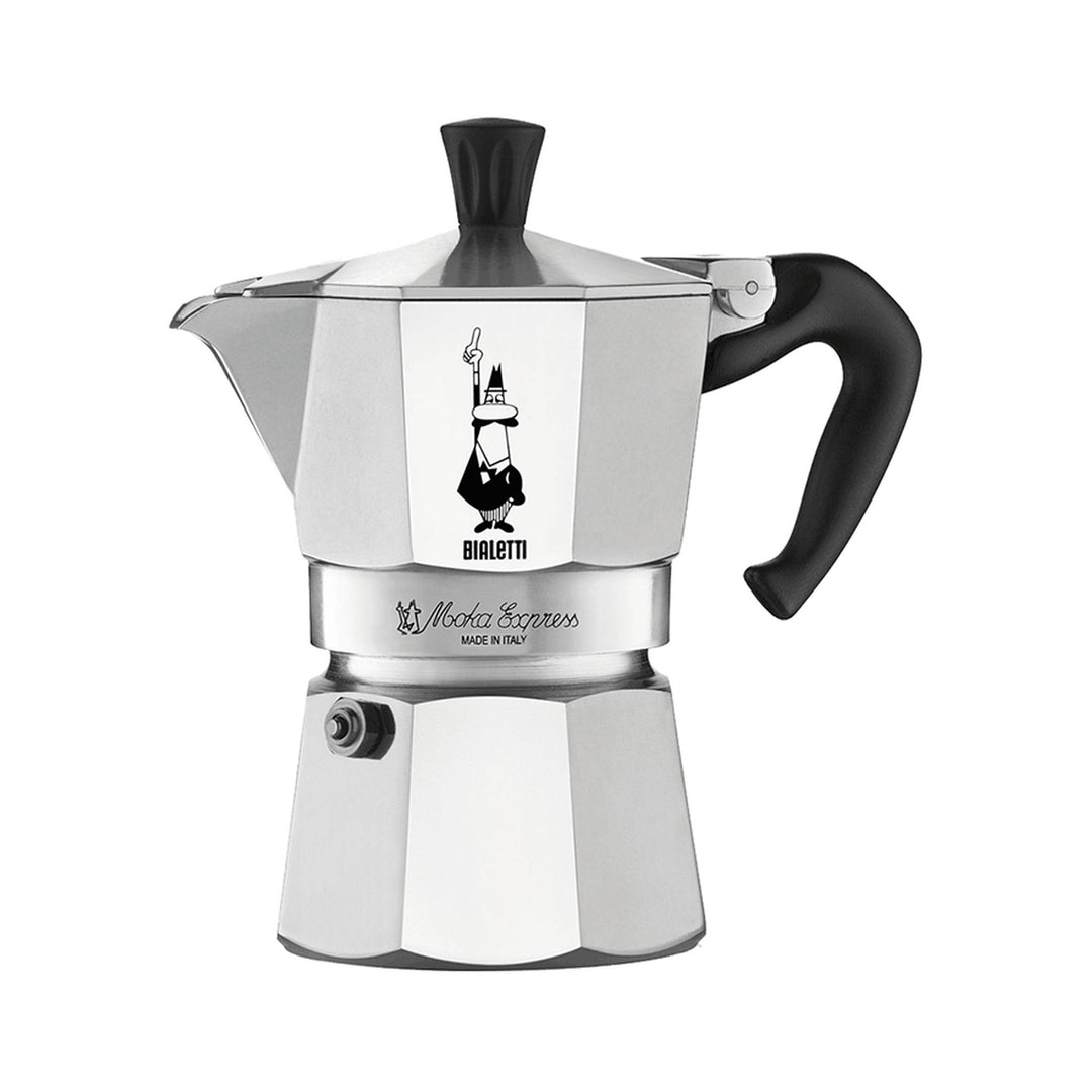 Cafetière italienne Bialetti Moka Express 3 tasses, argent