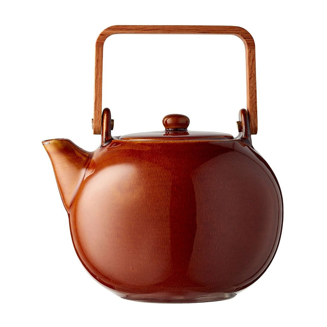 Théière Bitz en grès 1,2 l, ambre