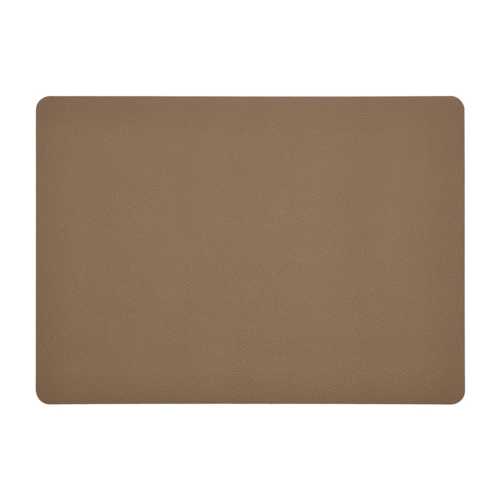 Bitz Tischset 33 x 46 cm, Holz/Titan, Seite Holz von oben