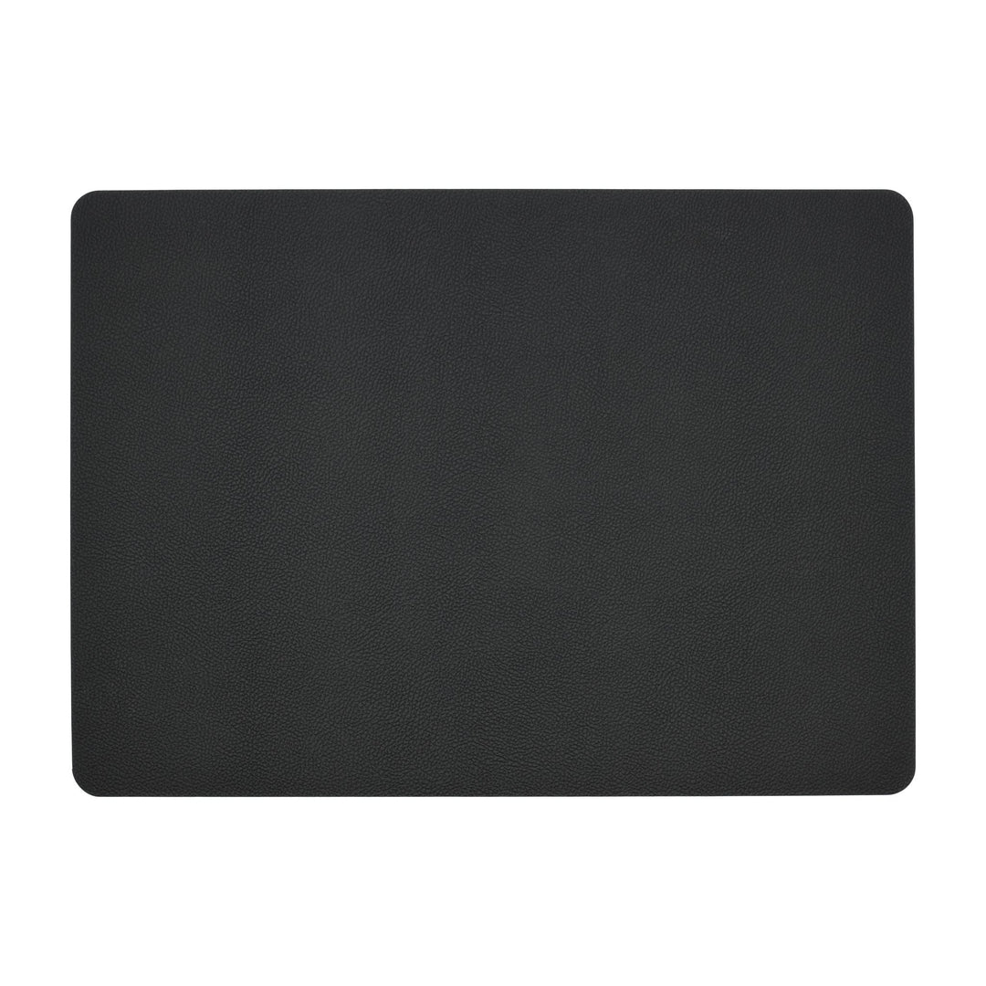 Bitz Tischset 33 x 46 cm, Schwarz/Creme, Seite Schwarz von oben