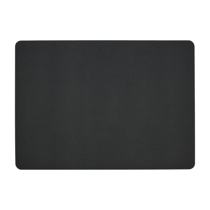 Bitz Tischset 33 x 46 cm, Schwarz/Creme, Seite Schwarz von oben
