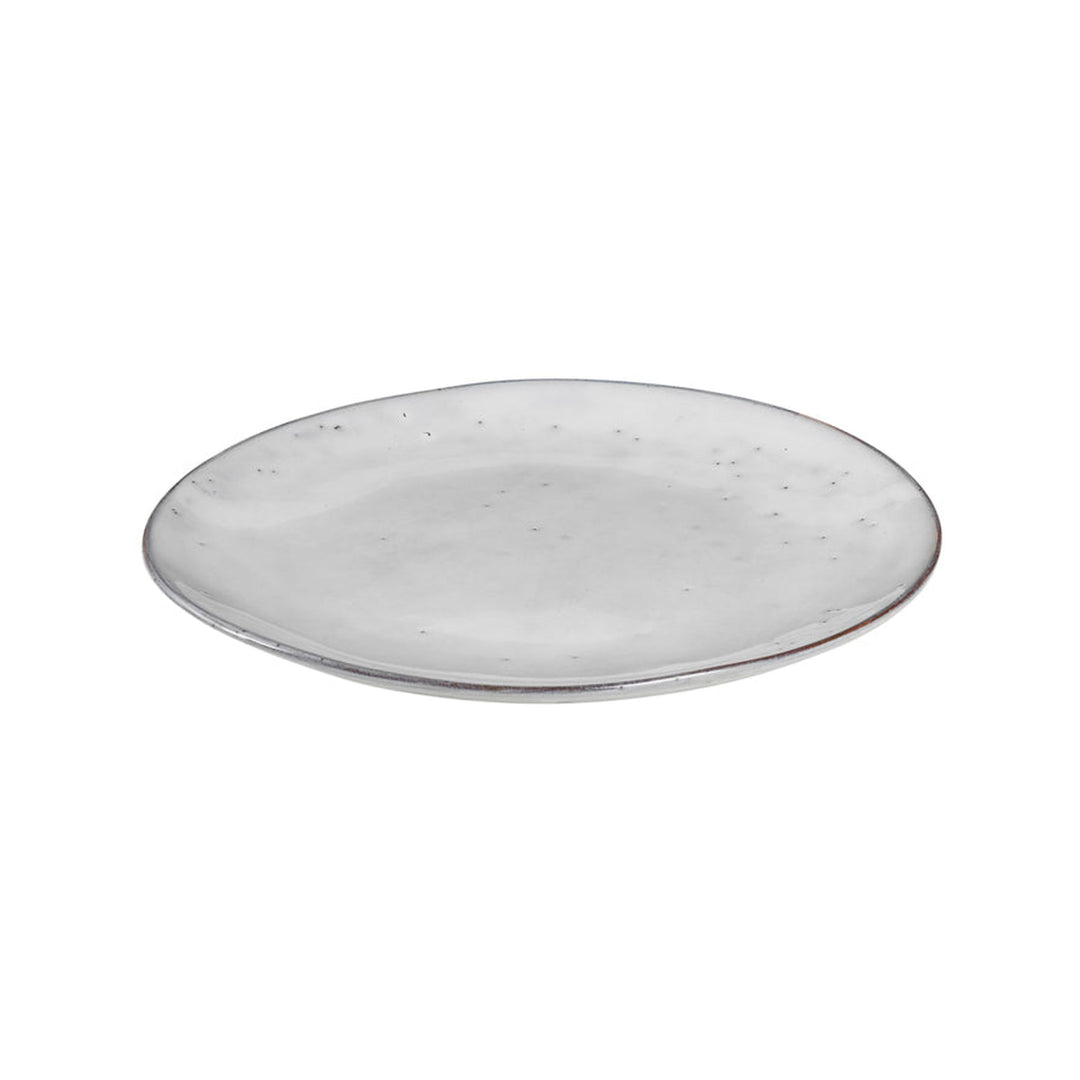 Broste Copenhagen Teller Nordic Sand, 26 cm, Seitenansicht