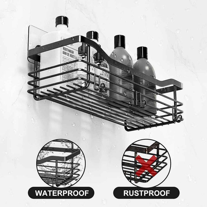 Duschregal aus Edelstahl wasserdicht und rostfrei – langlebiges Badregal für Dusche und Feuchträume