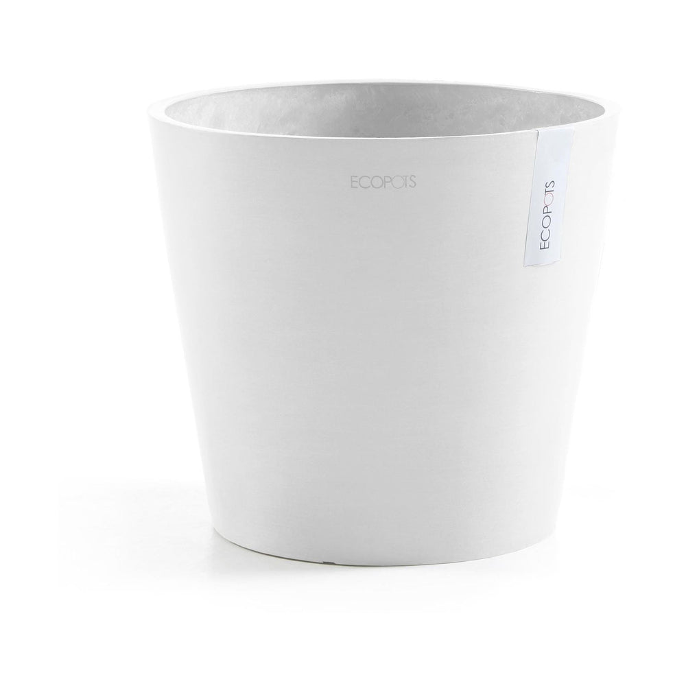 Ecopots Pflanzentopf Amsterdam, Weiss
