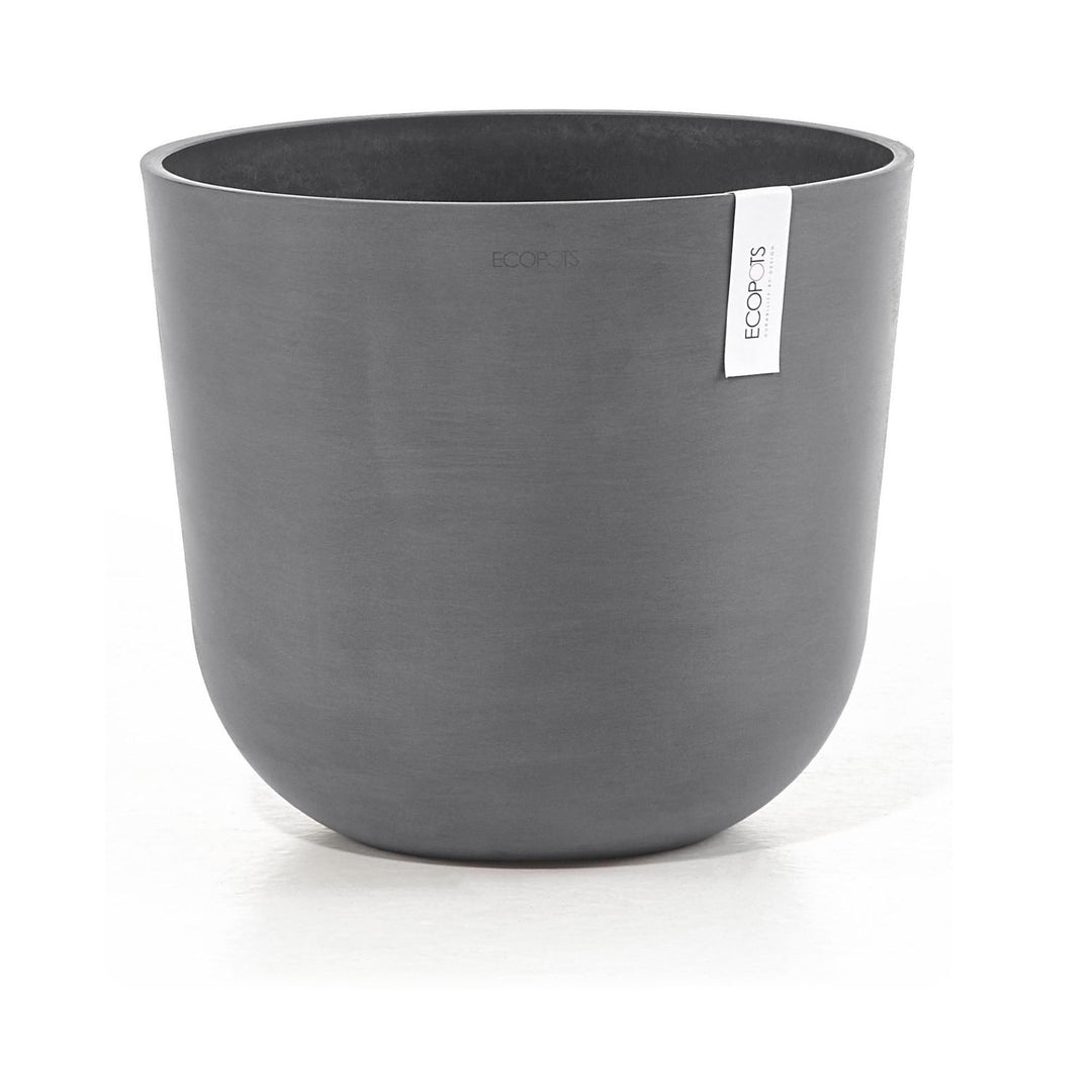 Ecopots Pflanzentopf Oslo, 35 cm Grau