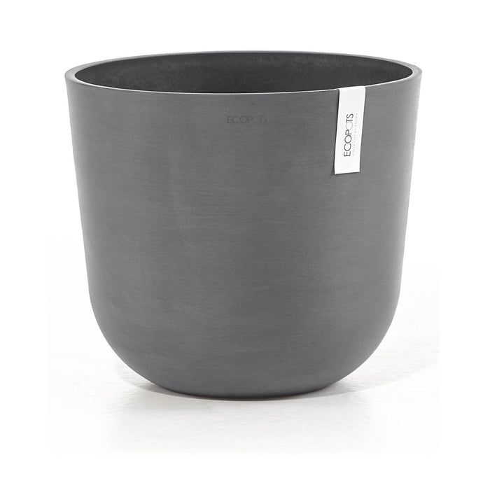 Ecopots Pflanzentopf Oslo, 35 cm Grau