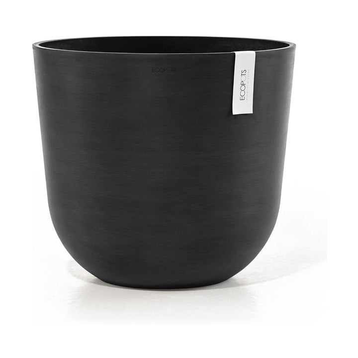 Ecopots Pflanzentopf Oslo, 45 cm Dunkelgrau