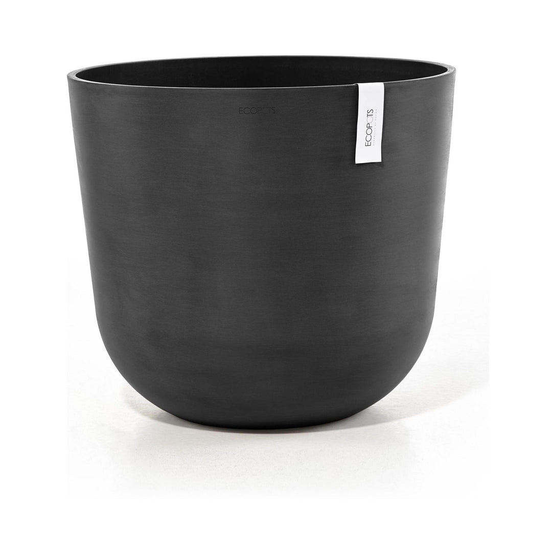 Ecopots Pflanzentopf Oslo, 55 cm Dunkelgrau