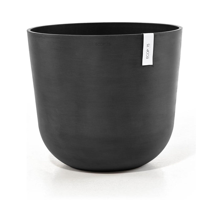 Ecopots Pflanzentopf Oslo, 55 cm Dunkelgrau