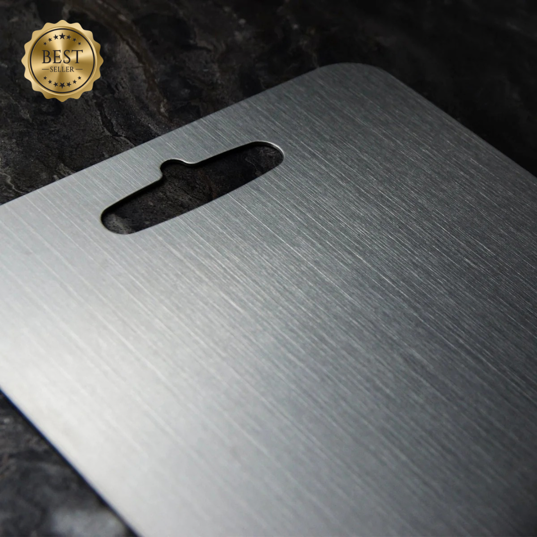 Edelstahl Schneidebrett – hygienische Oberfläche, geruchsneutral und langlebig
