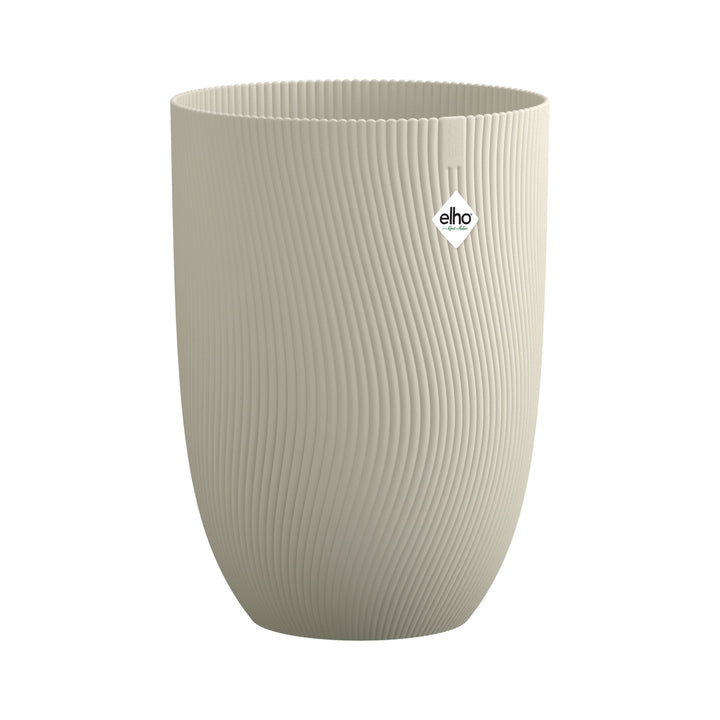 Elho Pflanzentopf Sereh Hoch 40 cm, Beige
