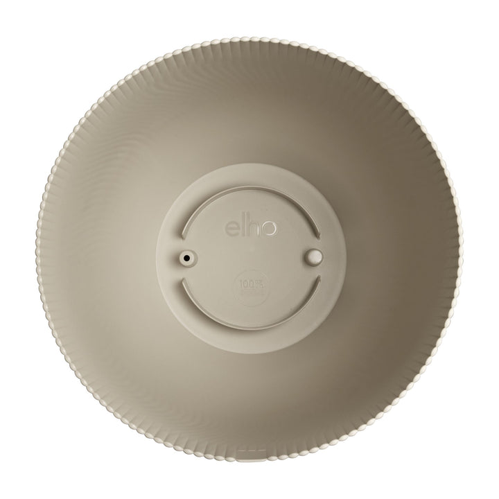 Elho Pflanzentopf Sereh Rund, Beige Ansicht von oben