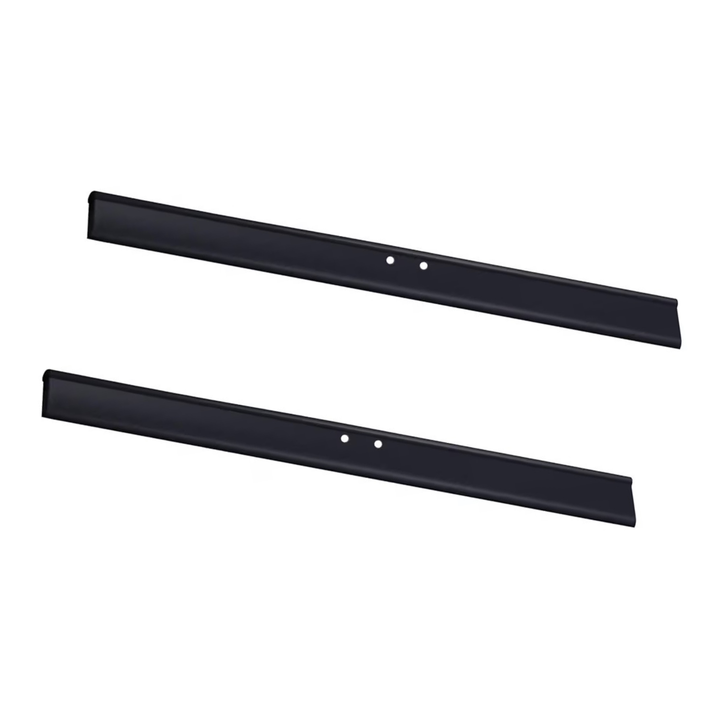 Ersatzgummi für Duschabzieher, Schwarz, 2er Set