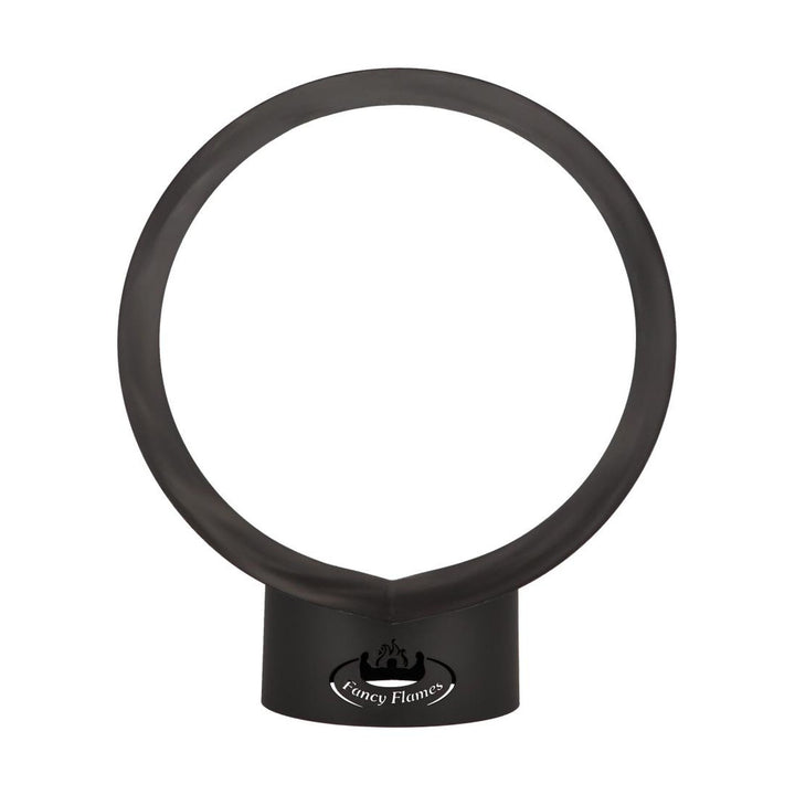 Esschert Design Holzregal rund, Schwarz