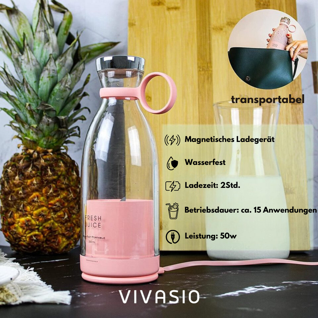 Fresh Juice Smoothie2Go mit frischen Früchten – natürliche Smoothies jederzeit selbst gemacht