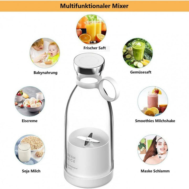 Fresh Juice Smoothie2Go vielseitig einsetzbar – für Smoothies, Säfte, Shakes und mehr