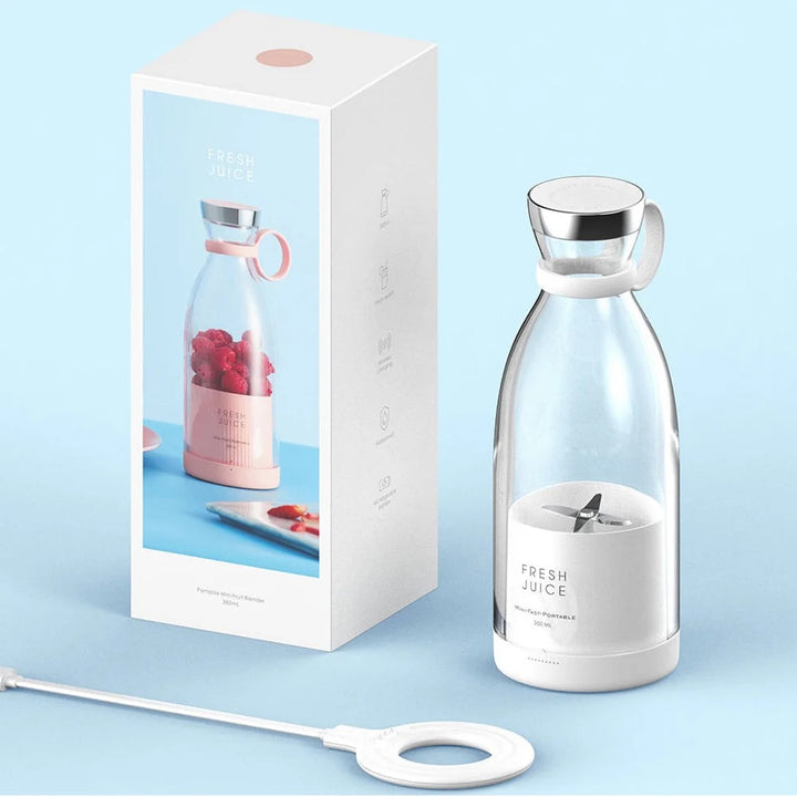 Fresh Juice Smoothie2Go im Set – kompakter Smoothie Maker bereit für den Einsatz