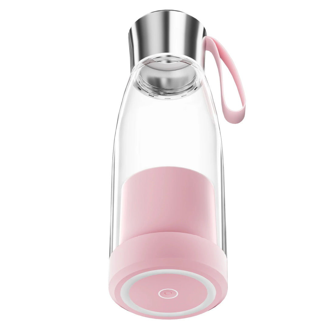 Fresh Juice Smoothie2Go Chic 450 ml in Pink als freigestellte Detailansicht mit sichtbarer Unterseite
