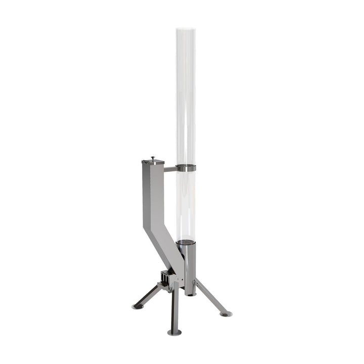Gardenflare Premium Feuerrohr Edelstahl, Silber